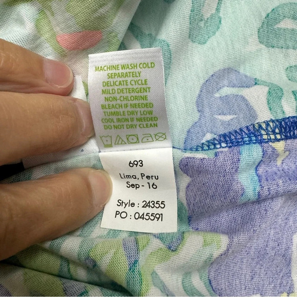 Lilly Pulitzer Wade and Sea Riva Dress Pima Cotton Size XS - Picture 14 of 15